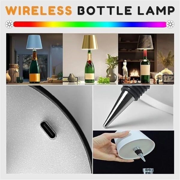 CFGYHN Lumelia Wireless Bottle Lamp - Image 4
